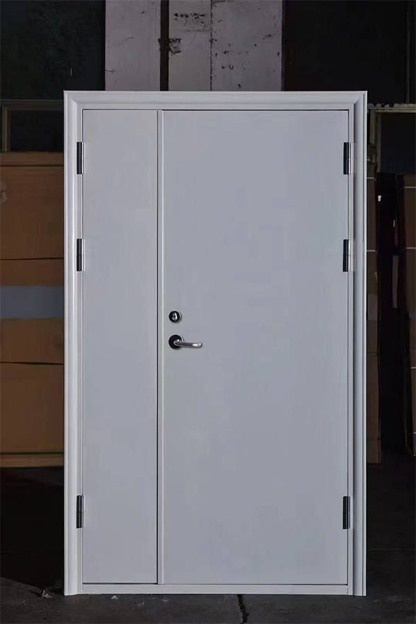 工业园区厂房完成贵南防火门系统建设