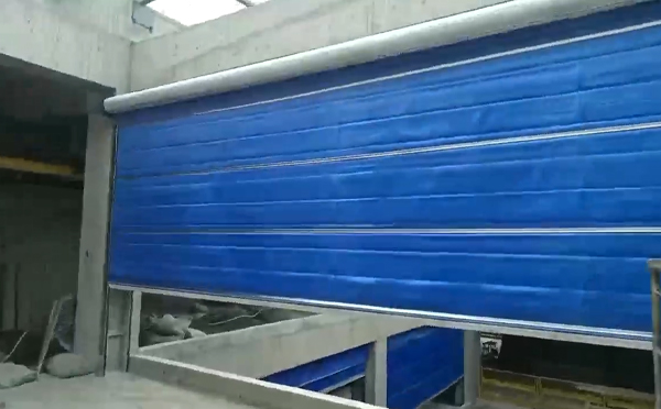 大型物流园区完成贵南防火门整体安装工程